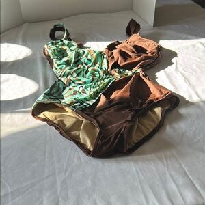 Chic Multicolor Swimsuit